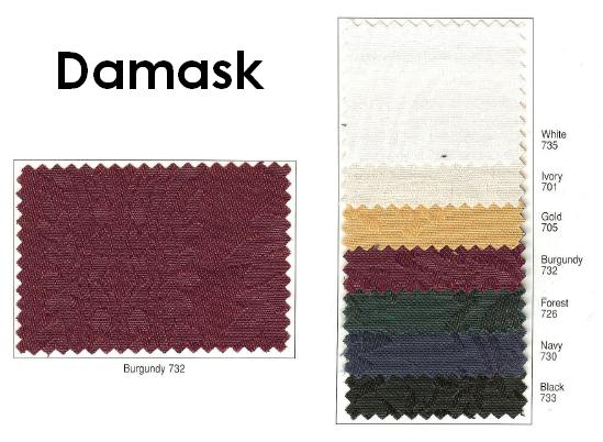 Linen - Damask, Napkin Rental